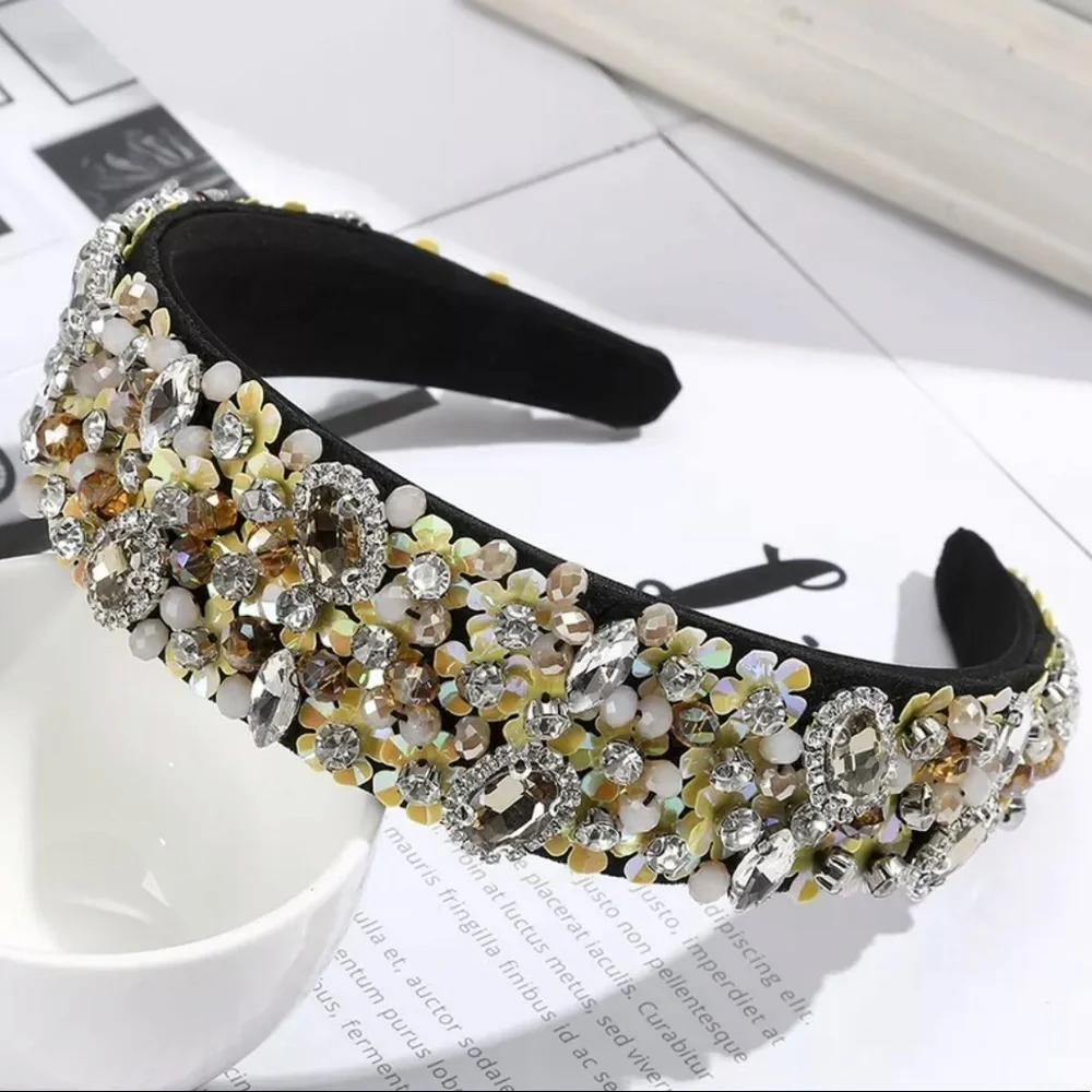 Super Elegant Embellished Headband to Enhance your Casual or Night Our Hair look